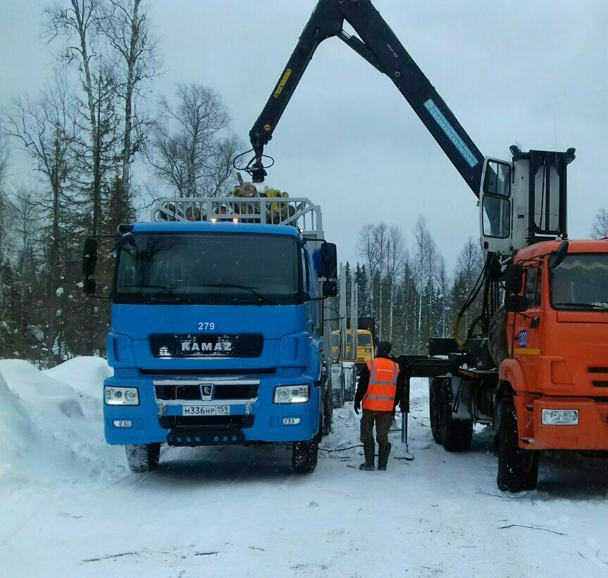 Водитель на вывозку древесины, кат.Е 